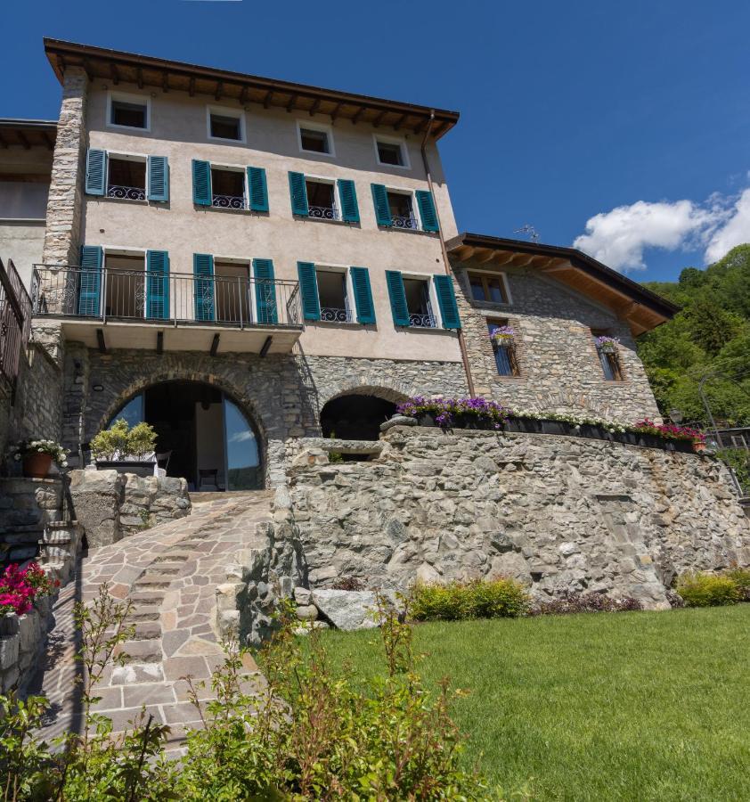 Ca Piodee Bed and Breakfast Faggeto Lario Exteriör bild