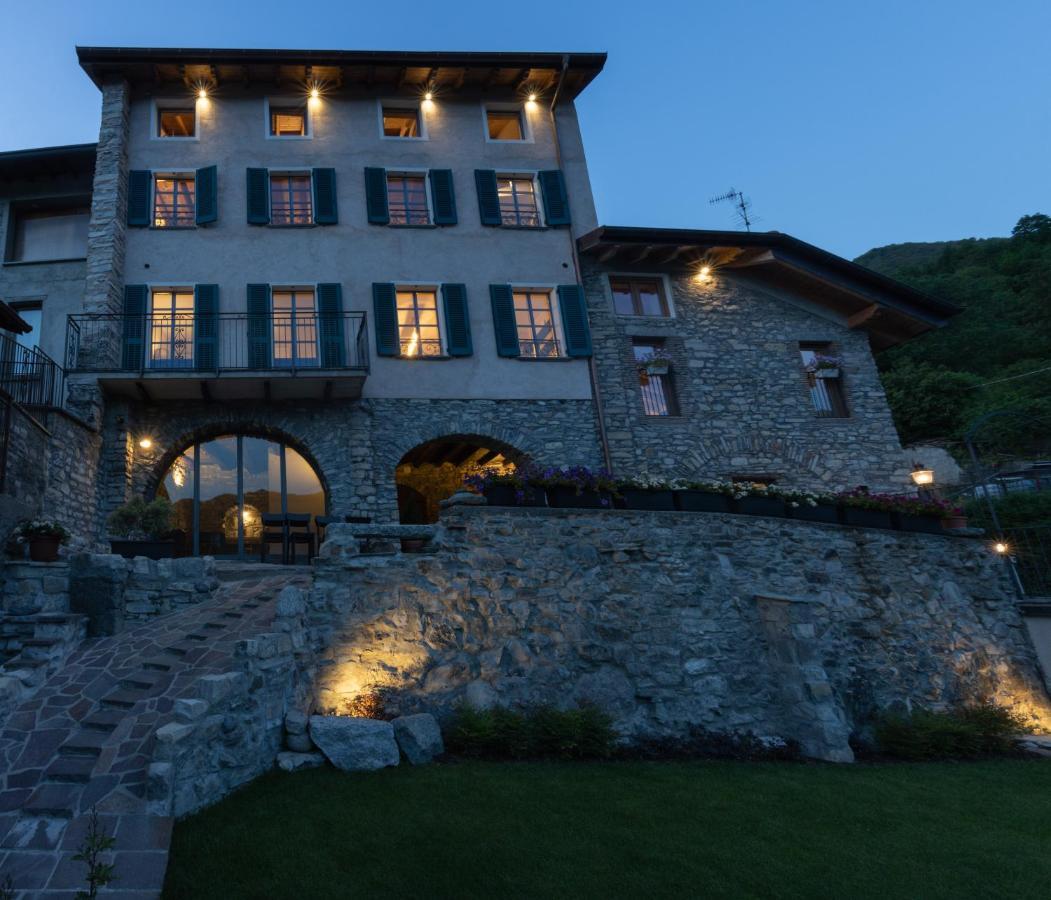 Ca Piodee Bed and Breakfast Faggeto Lario Exteriör bild